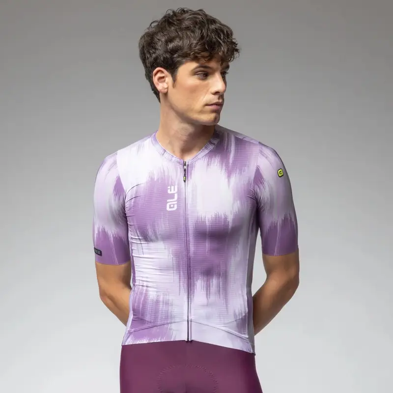 Straßen-Trikot Kurzarm Argon PR-E Violett Orchidee Größe 3XL - image