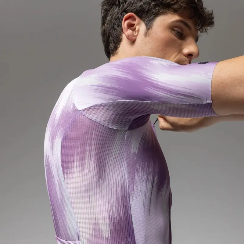 Maillot de Route Manches Courtes Argon PR-E Violet Orchidée Taille 4XL #1