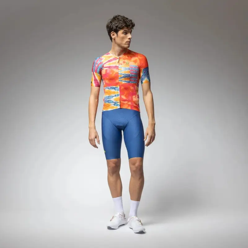 Camiseta de Carretera Manga Corta Clorofila PR-E Multi-naranja Talla XS #4