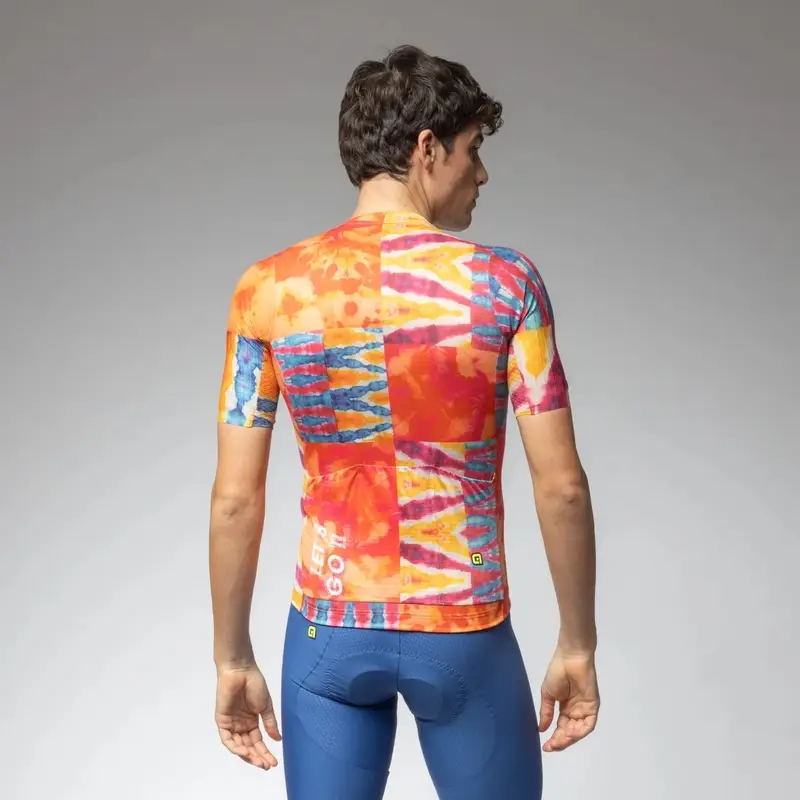 Camiseta de Carretera Manga Corta Clorofila PR-E Multi Naranja Talla 3XL #2