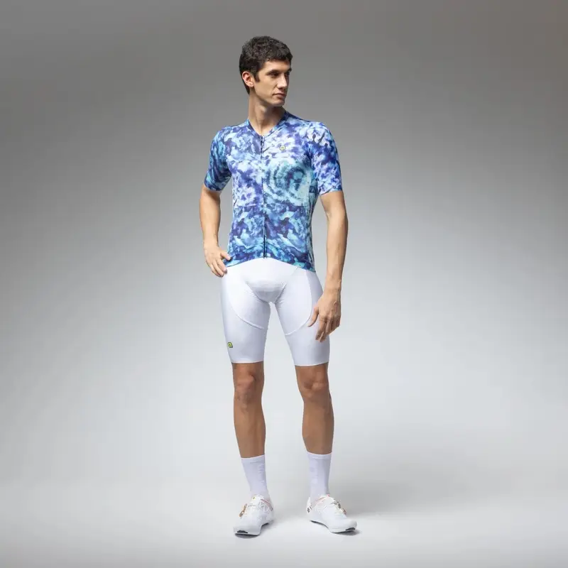 Straßen-Trikot Kurzarm Chlorophyll PR-E Multiblau Größe XXL #4