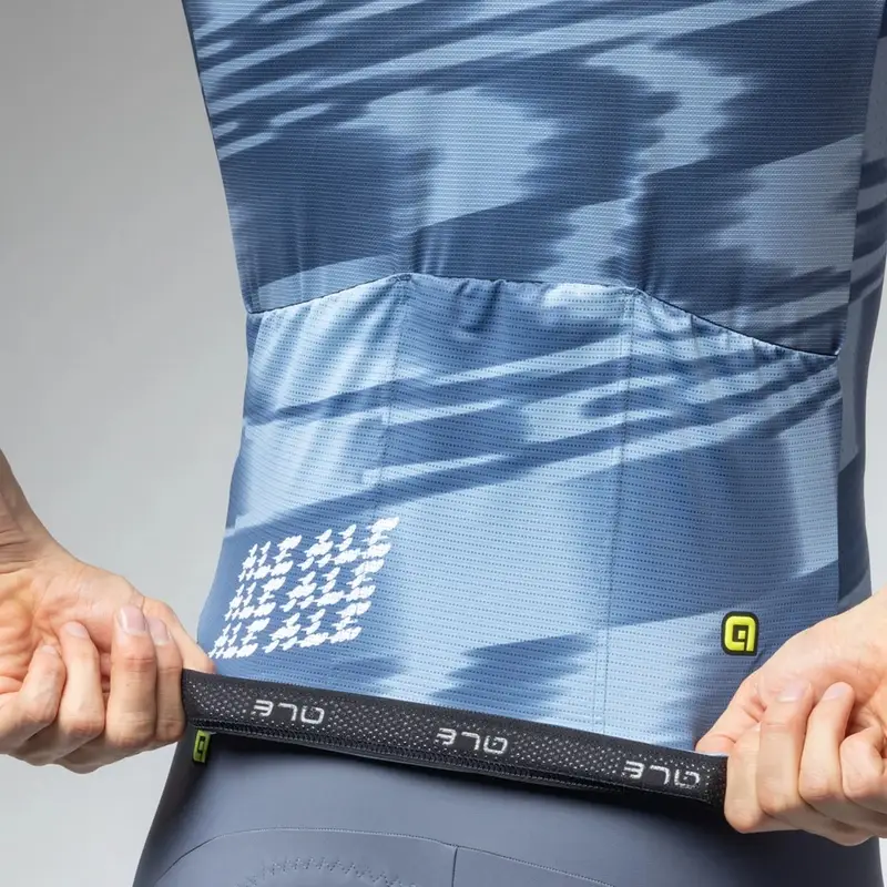 Maillot de Route Manches Courtes Techno PR-E Gris Fumée Taille XXL #3