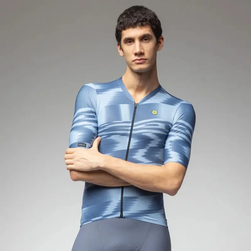 Maillot de Route Manches Courtes Techno PR-E Gris Fumée Taille 3XL - image