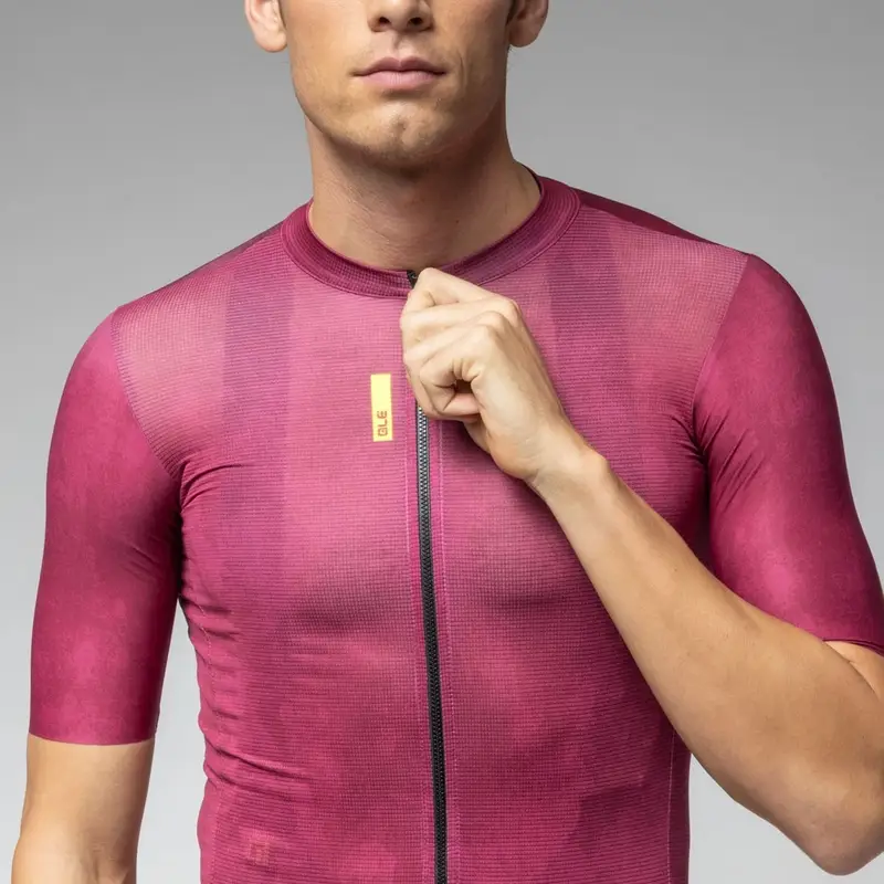 Deep Pragma Amethyst Kurzarm Straßenjersey Größe S #1