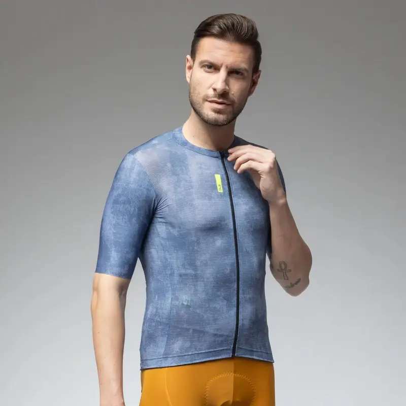 Maillot de Route Manches Courtes Deep Pragma Poussière Taille L - image