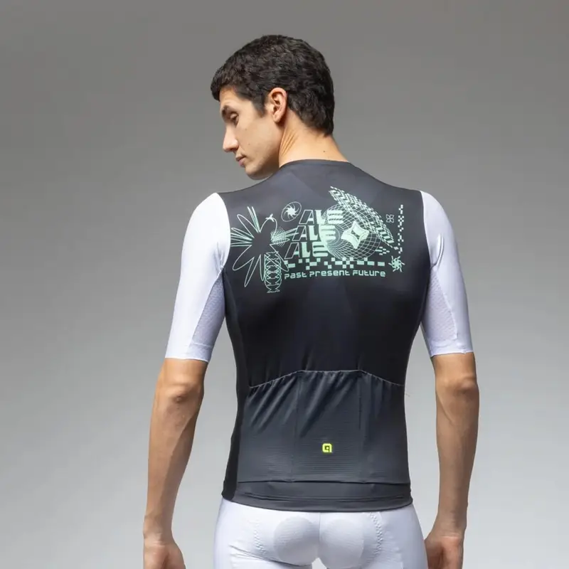 Road Short Sleeve Jersey Megabyte 2.0 PR-E Black Size 5XL #2