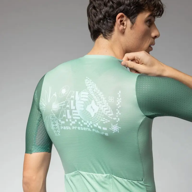 Maillot Route Manches Courtes Megabyte 2.0 PR-E Verdino Taille 3XL #5