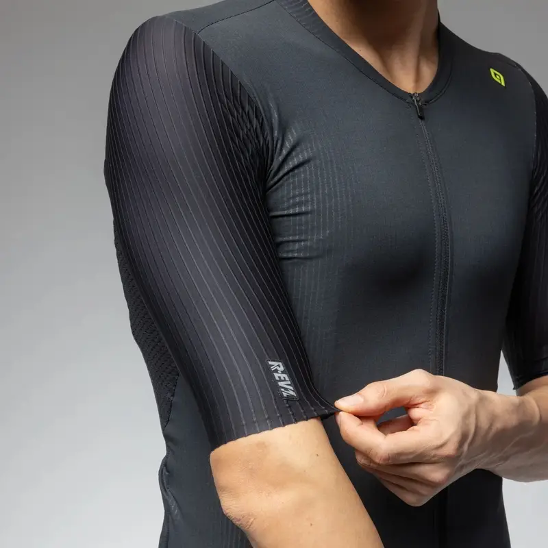 Road Short Sleeve Sprinter 2.0 R-EV1 Black Jersey Size L #1