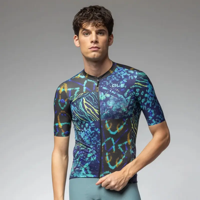 Maillot de Route Manches Courtes Caraïbes Pragma Noir Taille 4XL - image