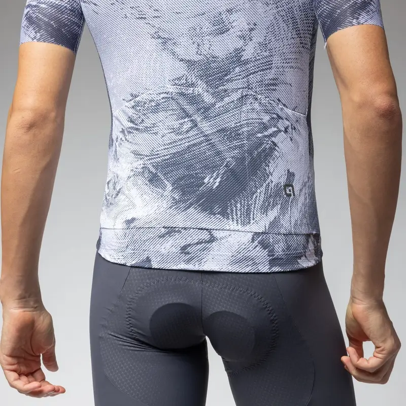 Road Short Sleeve Jersey Earthy Fan PR-E White Size 3XL #4