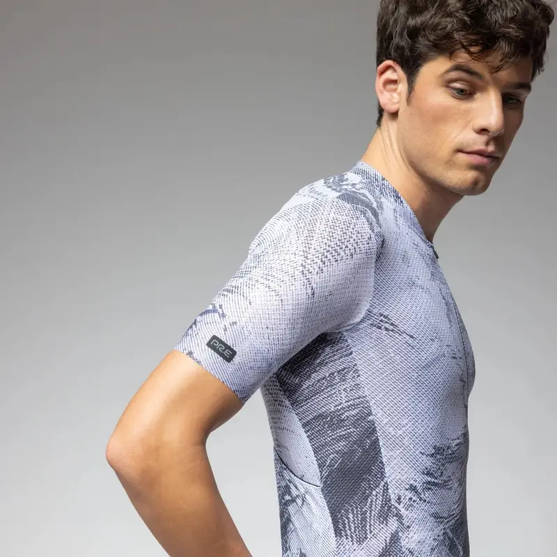 Strecken-Trikot Kurzarm Earthy Fan PR-E Weiß Größe 4XL #1