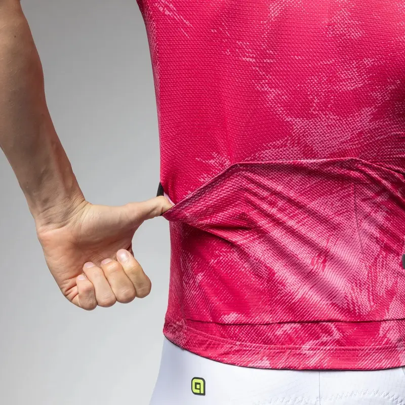 Strada Kurzarmtrikot Earthy Fan PR-E Rosa Rebel Größe S #3