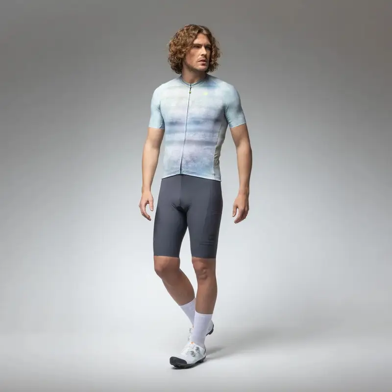 Road Short Sleeve Jersey Off Road Gravel White Size XS #3