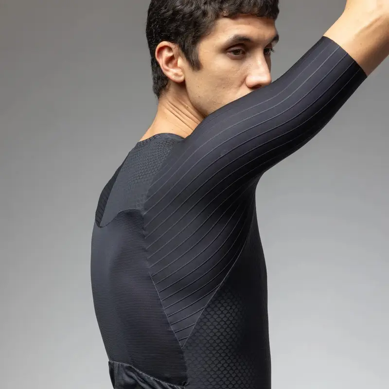 Straßen-Trikot Kurzarm Eagle R-EV1 Schwarz Größe XL #1