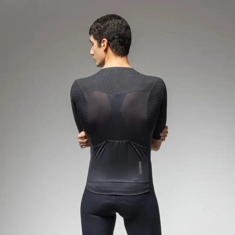 Straßen-Trikot Kurzarm Eagle R-EV1 Schwarz Größe XL #3