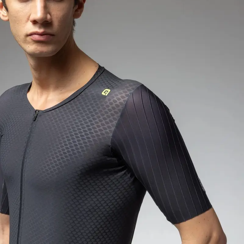 Straßen-Trikot Kurzarm Eagle R-EV1 Schwarz Größe XL #4