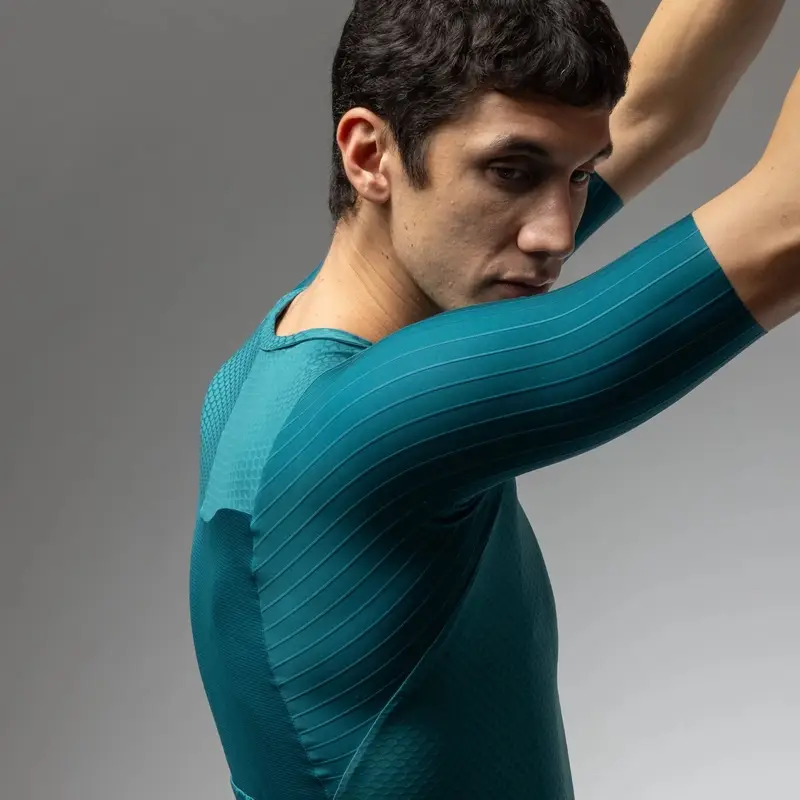 Straßen-Trikot Kurzarm Eagle R-EV1 Grün Größe XS - image