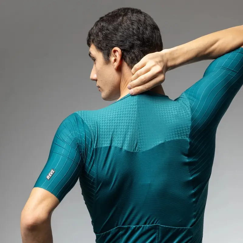 Straßen-Trikot Kurzarm Eagle R-EV1 Grün Größe XS #4