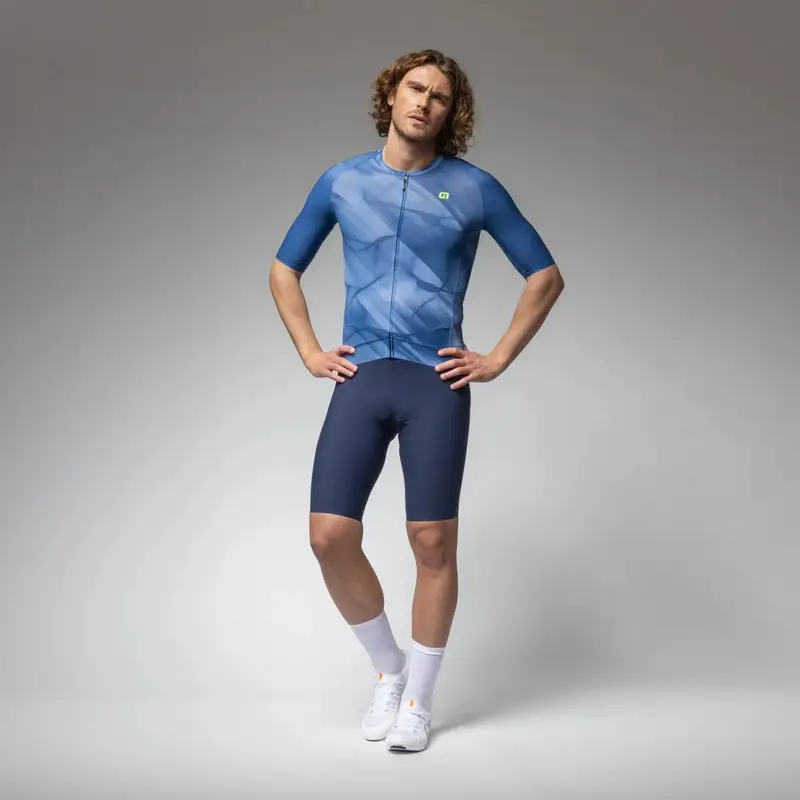 Maillot de Route Manches Courtes Crash Pragma Ink Bleu Taille 5XL #4