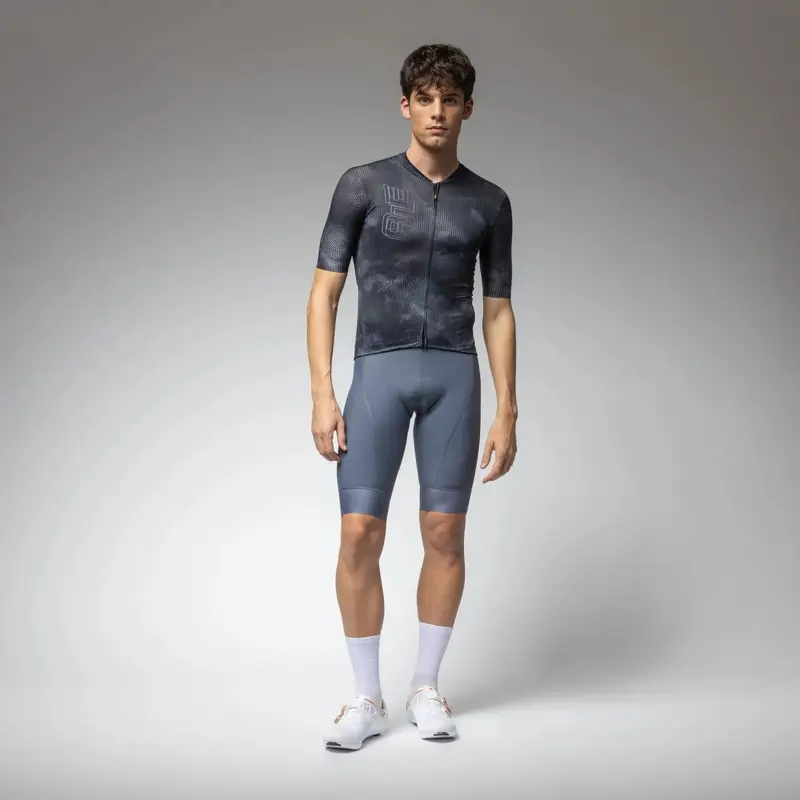 Maillot de Route Manches Courtes Earthy Follow Me 2.0 PR-E Noir Taille 5XL #5