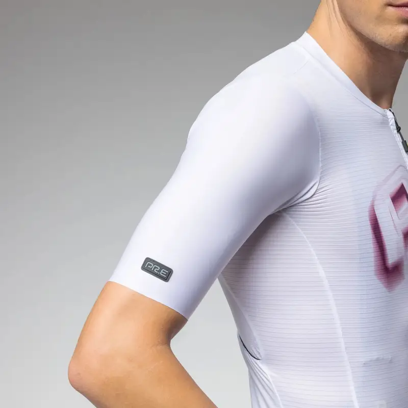 Camiseta de Carretera Manga Corta Sauvage 2.0 PR-E Blanco Talla XS #1