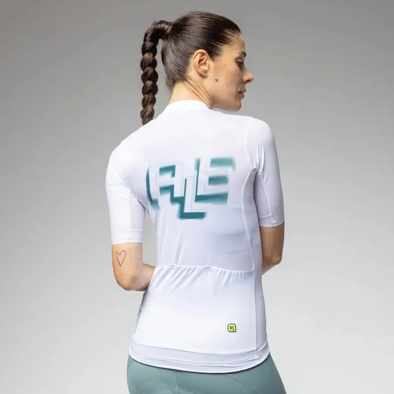 Frauen Kurzarm Trikot Sauvage 2.0 PR-E Weiß Größe 3XL #3