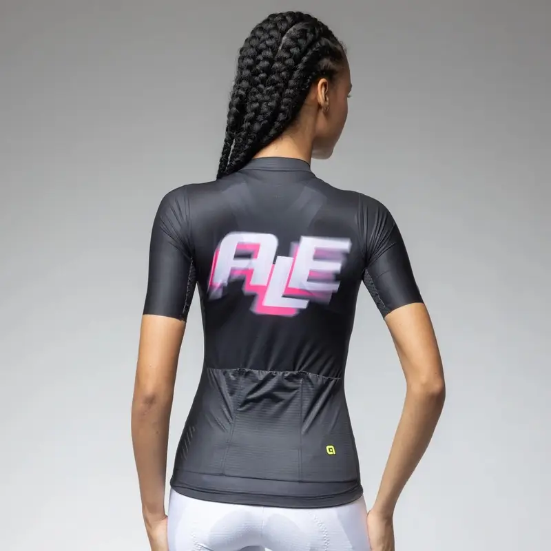 Maillot de Route Manches Courtes Femme Sauvage 2.0 PR-E Noir Taille L #2