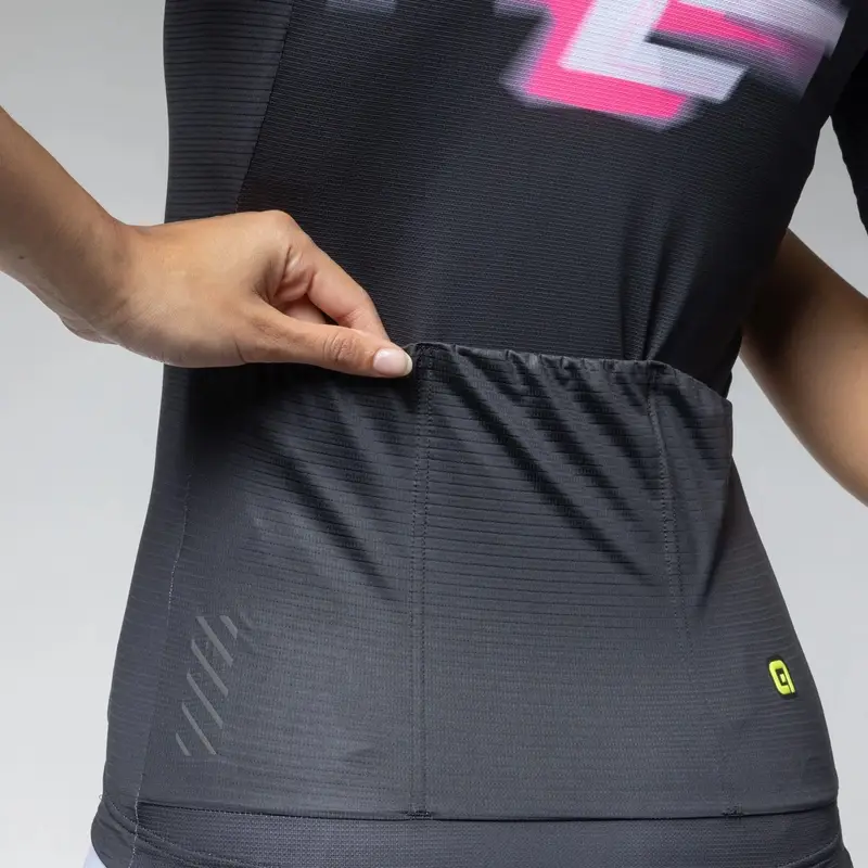 Maillot Route Manches Courtes Femme Sauvage 2.0 PR-E Noir Taille 3XL #4