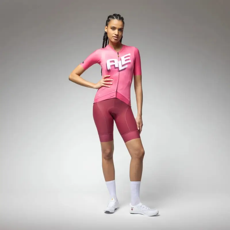 Frauen Kurzarm Trikot Sauvage 2.0 PR-E Flamingo Größe XXL #3
