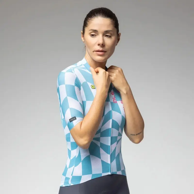 Camiseta de Carretera Manga Corta Mujer Multiverso 2.0 PR-E Verde Jade Talla S - image