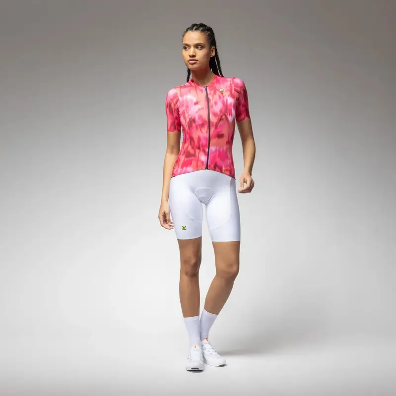 Camiseta de Carretera Manga Corta Mujer Jardin 2.0 PR-E Multirosso Talla M #3