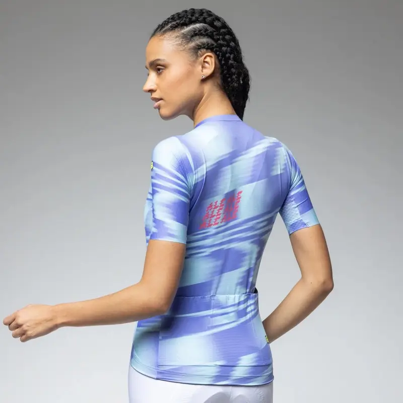 Maillot de Route Manches Courtes Femme Techno PR-E Jacaranda Taille XS #2