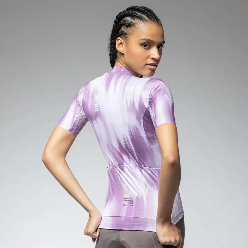 Frauen Kurzarm Trikot Argon PR-E Violett Orchidee Größe XS #2