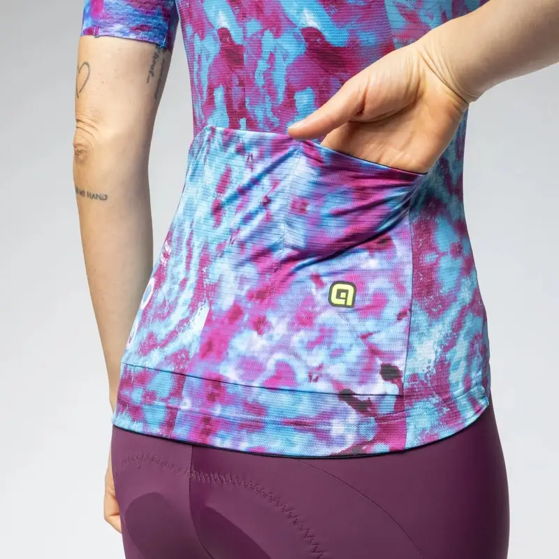Frauen Kurzarm Trikot Straße Chlorophyll PR-E Multiviolett Größe XS #5