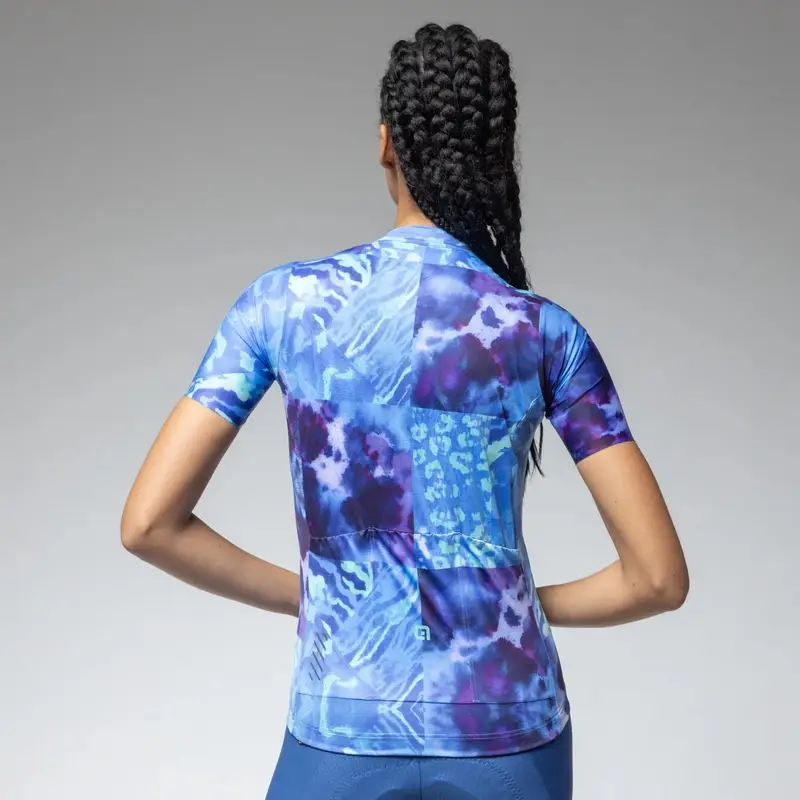 Frauen Kurzarm Straßen Trikot Linfa Pragma Multiblu Größe 4XL #2