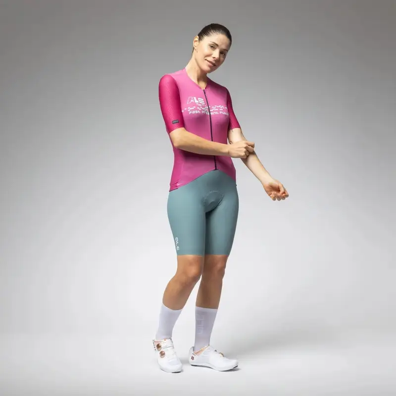 Camiseta de Carretera Manga Corta Mujer Megabyte 2.0 PR-E Blush Talla XS #3