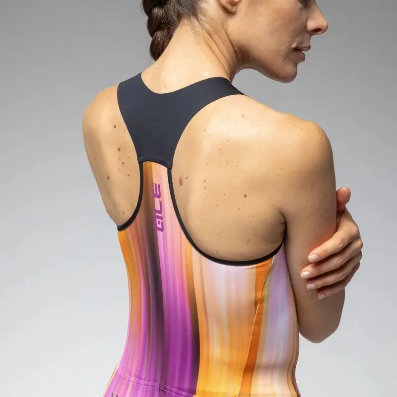 Frauen Tanktop Crazy Pragma Multi-Orange Größe 5XL #4