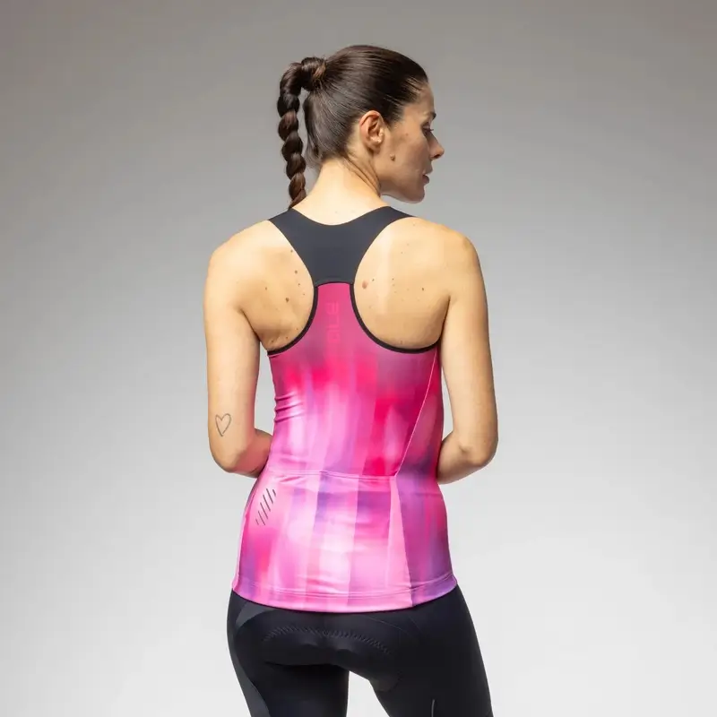 Débardeur Femme Tank Top Crazy Pragma Multirose Taille XL #2