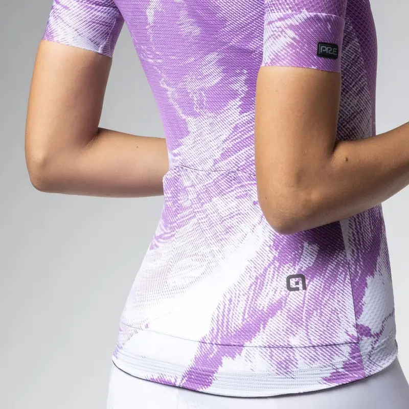 Maillot de Route Manches Courtes Femme Fan PR-E Lavande Taille 4XL #4