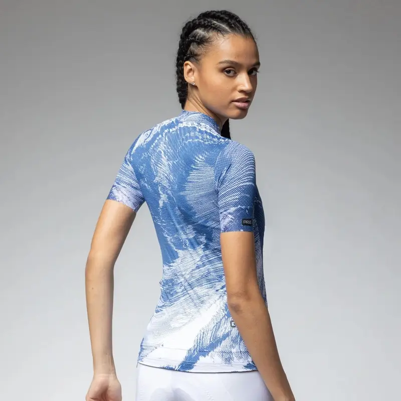 Maillot de Route Manches Courtes Femme Fan PR-E Bleu Encre Taille 3XL #2