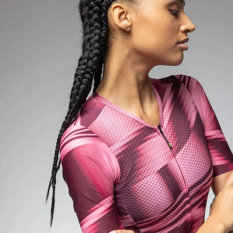 Body Strada Donna Unitard Techno PR-E Rose Taille L #1