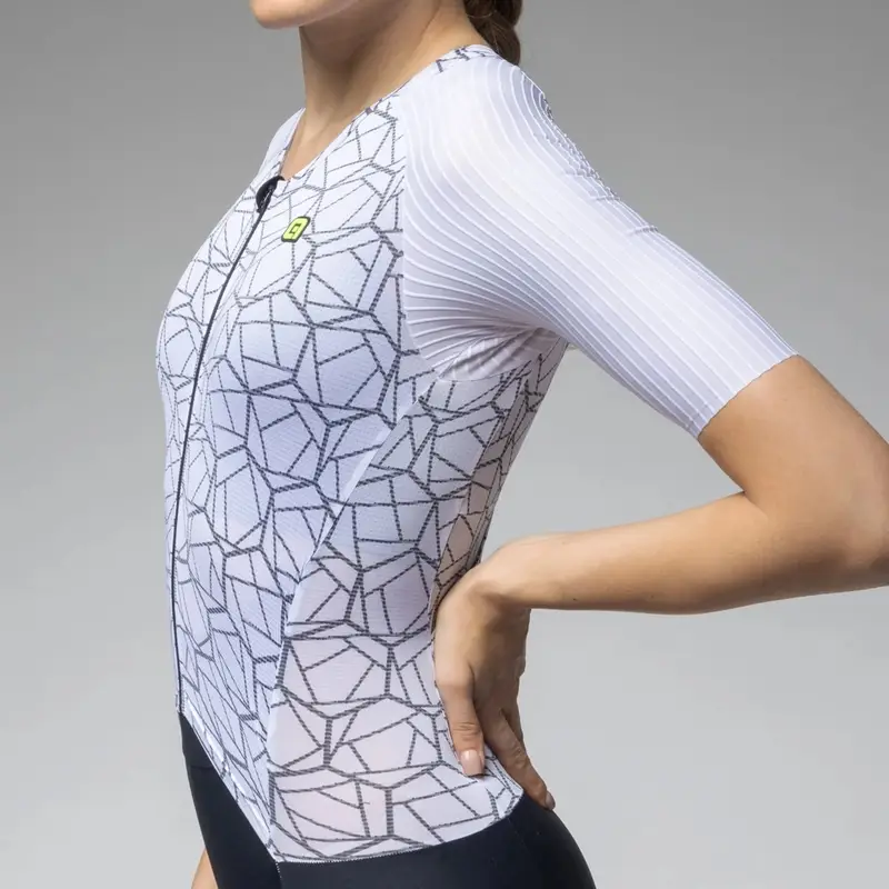 Body Triathlon Mulher Unitard Foco Branco Tamanho XXS #2