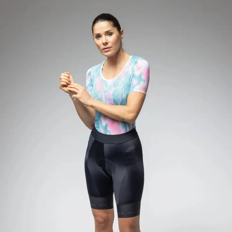 Camisola Interior Mangas Curtas Mulher Jardin 2.0 Água-marinha Tamanho M - image