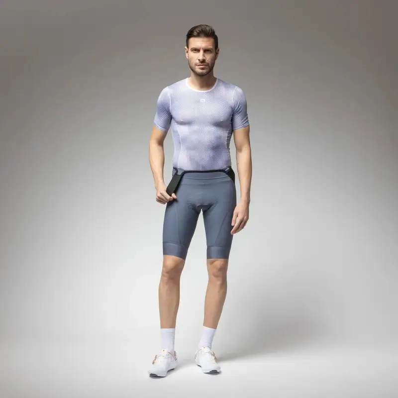 Argon Kurzarm Unterhemd Grau Größe M/L #1