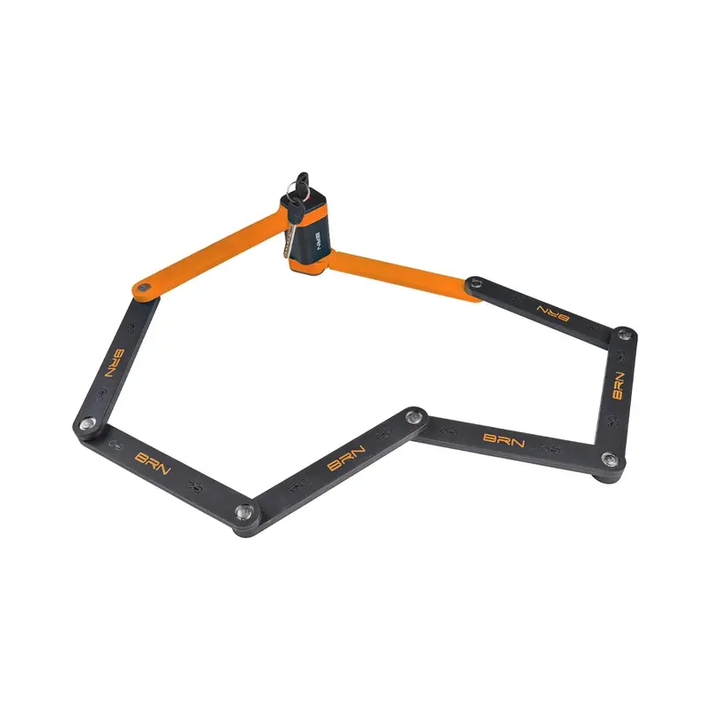 Lucchetto Snodato Cobra 1200 x 8mm Arancio #1