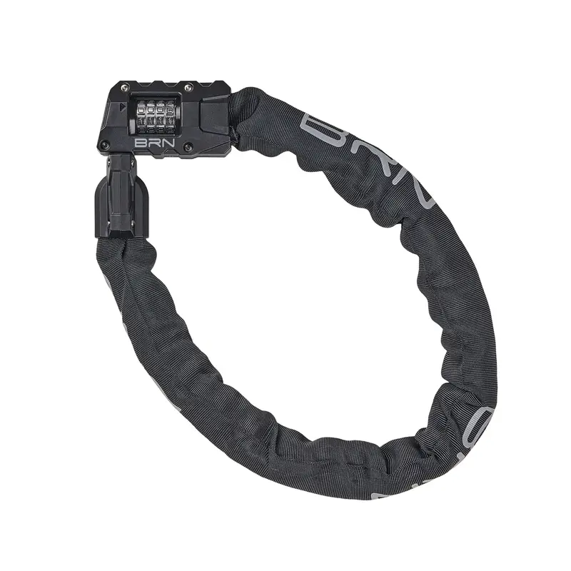Lucchetto A Catena Combo Gummy Reflective 1000 x 8mm Nero - image