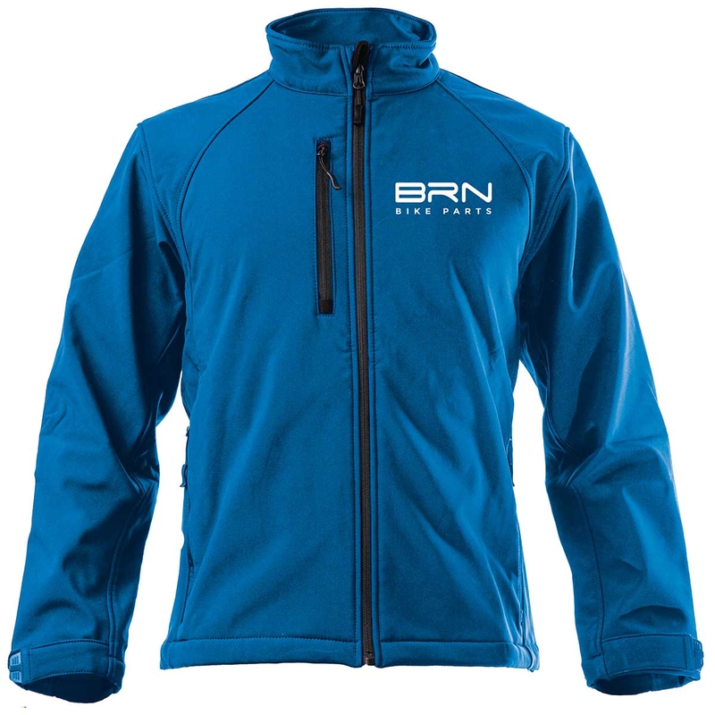 Winterjacke Logo Hellblau Größe M
