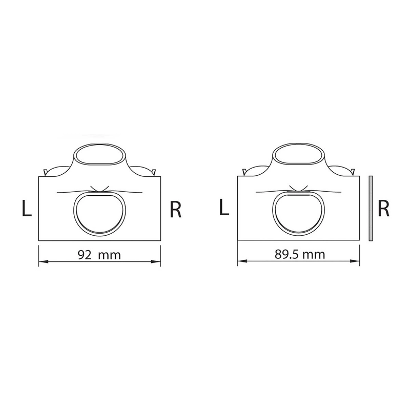 Zentrales Innenlager Evo Max Press Fit 92x41mm #1