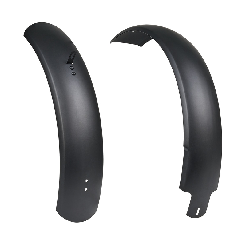 Coppia Parafanghi Per Fat Bike 20’’ Alluminio Nero