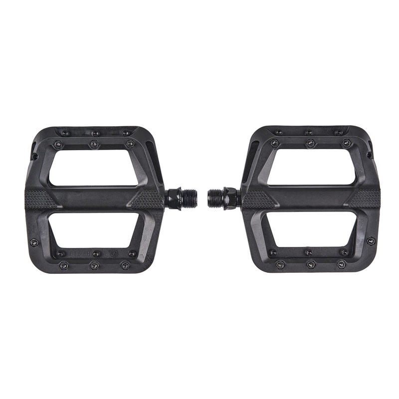 Par de Pedais Flat Nylon Preto